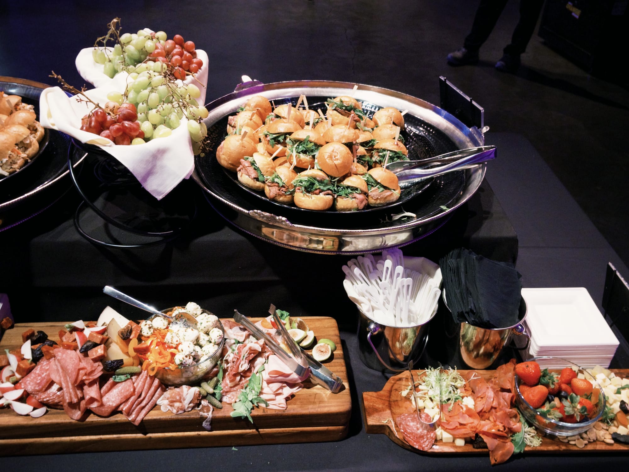 Amazon Kiro's event serving really good food